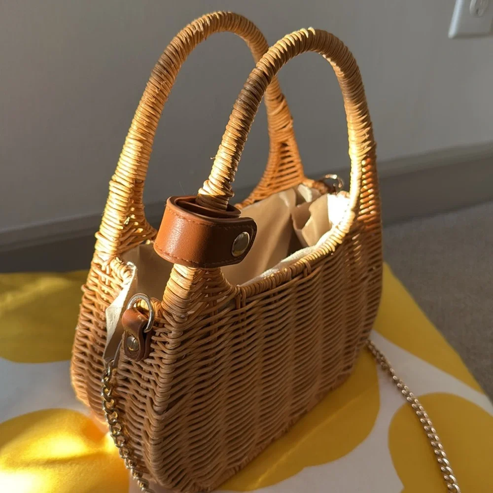 Tuckernuck Petite Wicker Bag - Picture 8 of 9